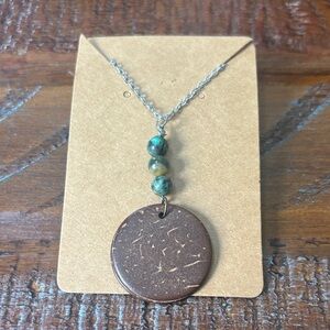 Brown Pendant Necklace